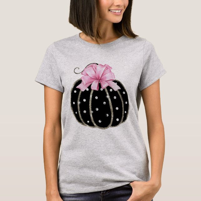 Yin Yang Pumpkin T-Shirt (Front)