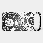 Yin Yang Roses, tight Case-Mate iPhone Case (Back (Horizontal))