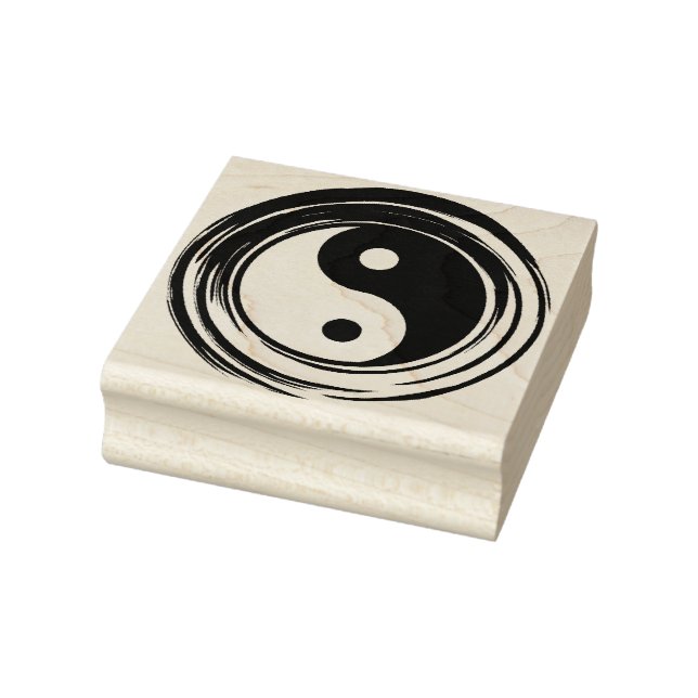 Yin Yang Rubber Stamp (Stamp)