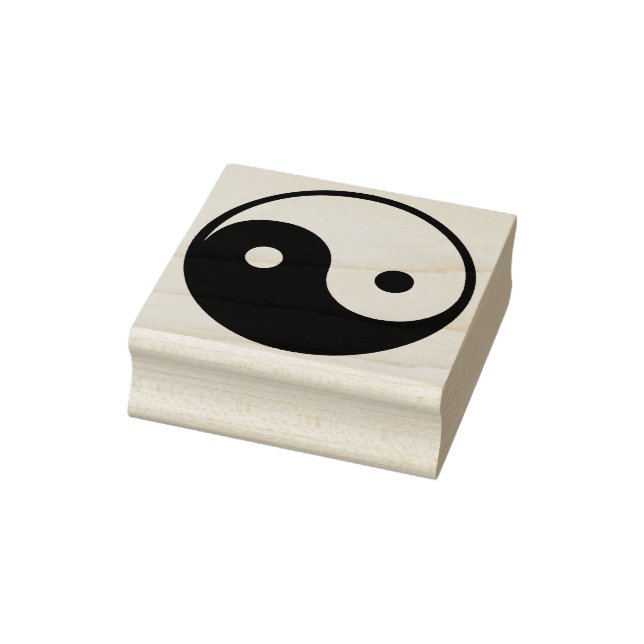 Yin Yang Rubber Stamp (Stamp)