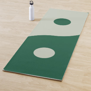Yin Yang Sage Green Yoga Mat