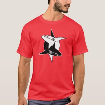 Yin Yang Sharks T-shirt by silvercryer2000 at Zazzle