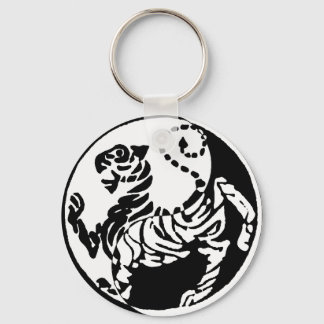 YIN YANG SHOTOKAN TIGER KEYCHAIN