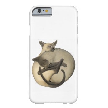 Yin Yang Siamese Cats Iphone 6 Case by TheCasePlace at Zazzle