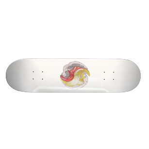 Yin Yang Skateboard Deck
