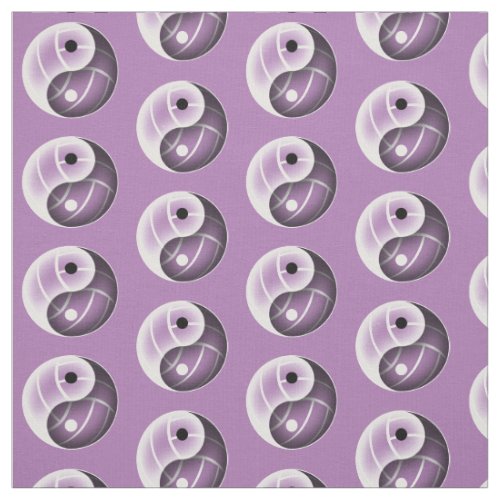 yin yang sports volleyball lavender or ANY color Fabric