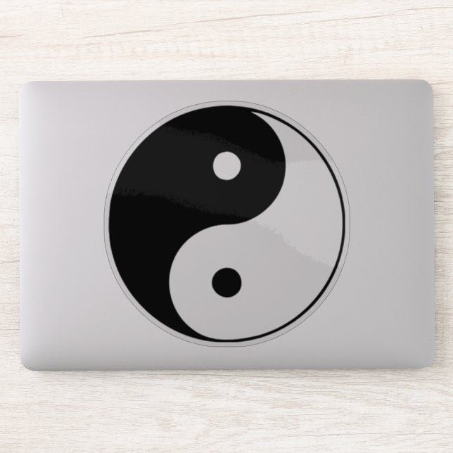Yin Yang Sticker (Computer)