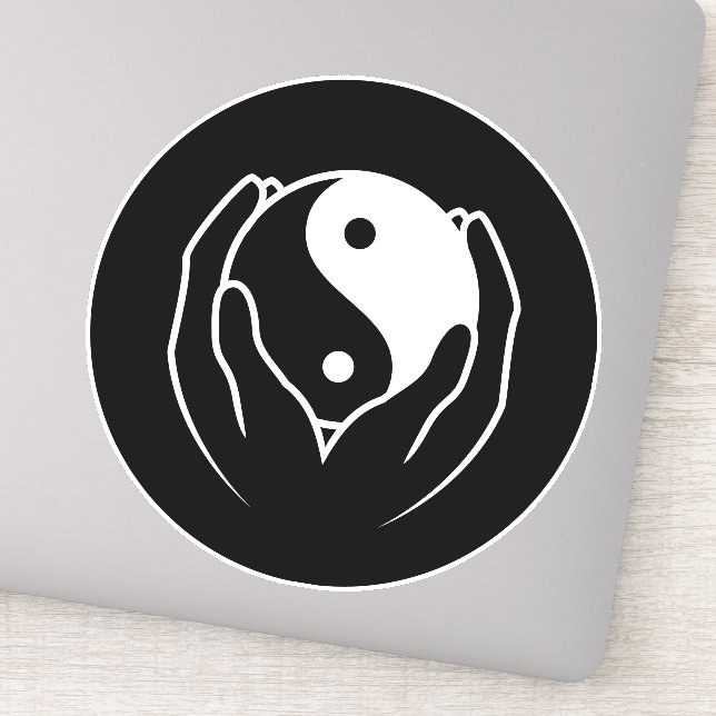 Yin Yang  Sticker (Detail)