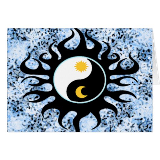 Yin Yang Sun & Moon Cards (Front Horizontal)