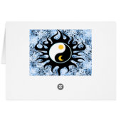 Yin Yang Sun & Moon Cards (Back Horizontal)
