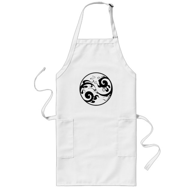 Yin Yang Swirl Apron (Front)