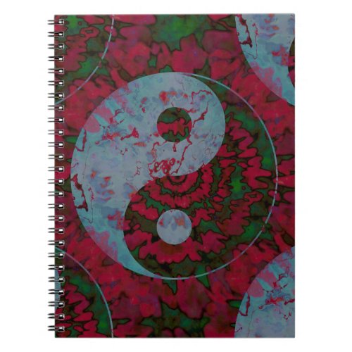 Yin Yang Symbol Art Notebook
