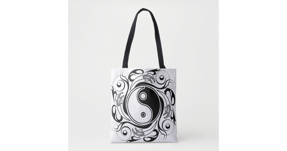 Large Capacity Letter Printed Fashion Contrast Edge Tote Bag