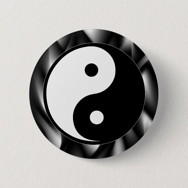 Yin Yang Symbol Button (Front)