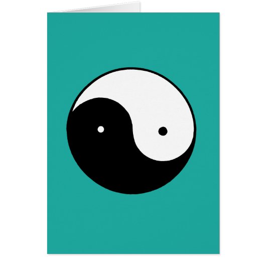 Yin Yang Symbol Cards (Front)