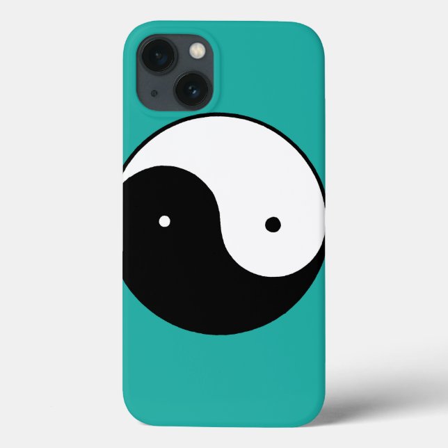 Yin Yang Symbol Case-Mate iPhone Case (Back)