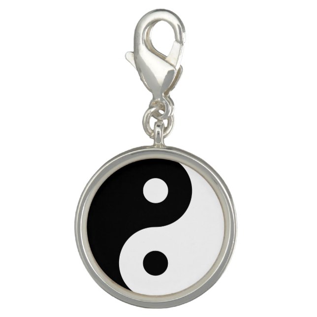 Yin Yang Symbol Charm (Front)