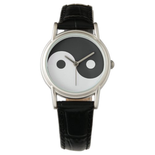 Yin Yang Symbol Cheeky Witch Watch