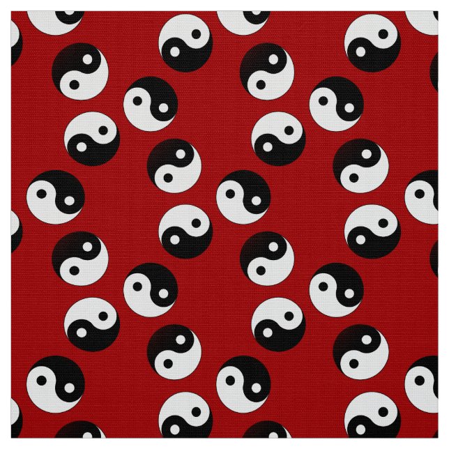 Yin Yang Symbol Fabric (Swatch)