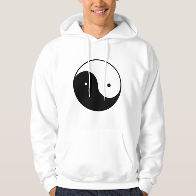 Yin Yang Symbol Hoodie (Front)