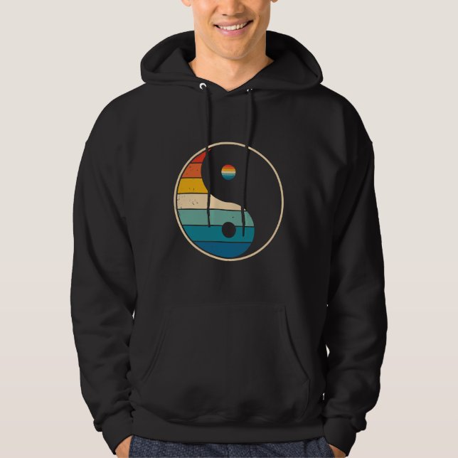 Yin Yang Symbol Hoodie (Front)
