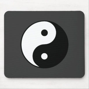 Yin Yang Symbol: Mouse Pad