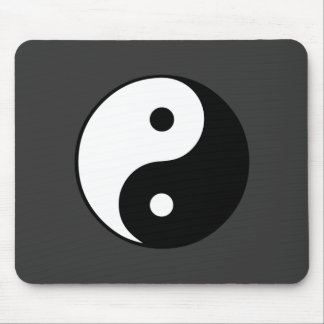 Yin Yang Symbol: Mouse Pad