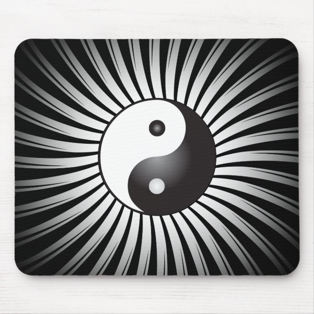 Yin Yang Symbol: Mousepad (Front)