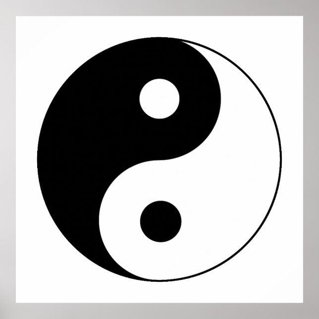 Yin / Yang Symbol Poster (Front)
