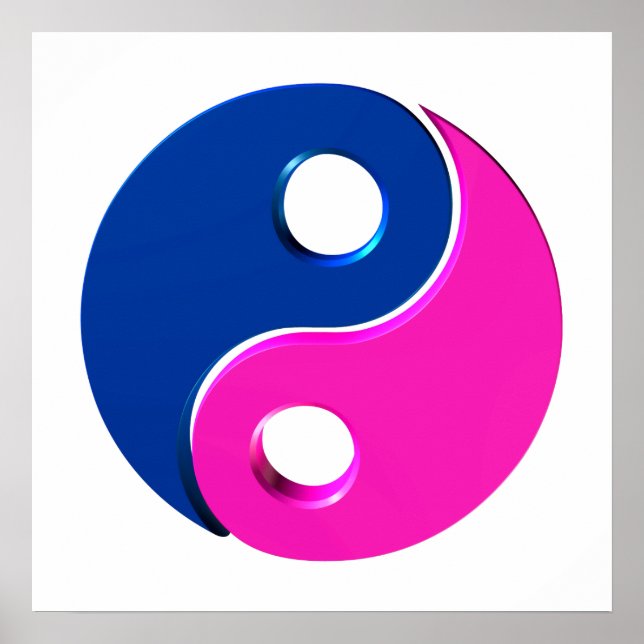 Yin Yang symbol Poster (Front)