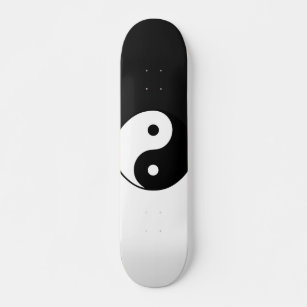 Yin Yang Symbol: Skateboard