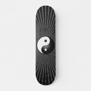 Yin Yang Symbol: Skateboard
