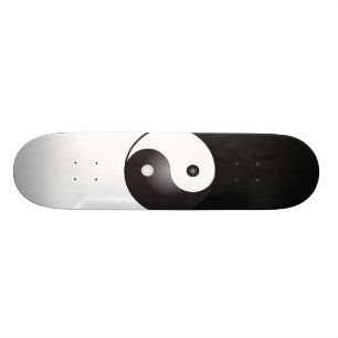 Yin Yang Symbol: Skateboard Deck