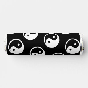 Yin Yang Symbol - solid tattoo design 2 Breath Savers® Mints