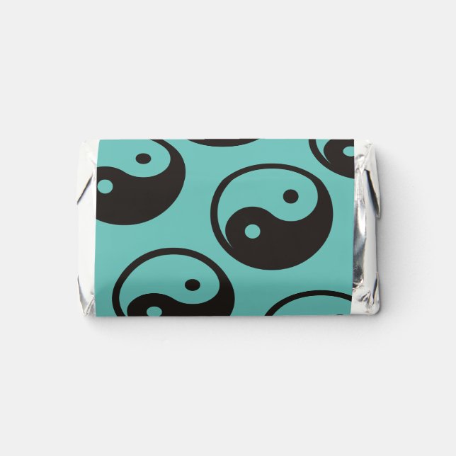 Yin Yang Symbol - solid tattoo design Hershey's Miniatures (Front)