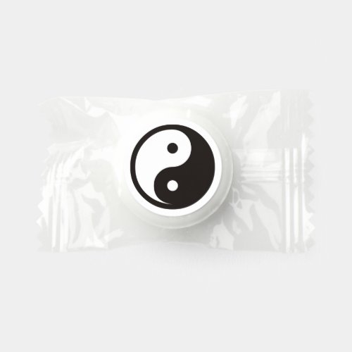 Yin Yang Symbol _ solid tattoo design Life Saver Mints