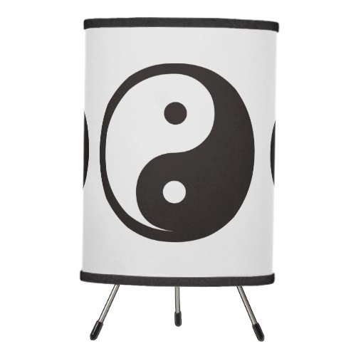 Yin Yang Symbol _ solid tattoo design Tripod Lamp