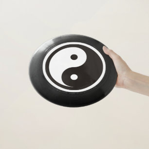 Yin Yang Symbol - solid tattoo design Wham-O Frisbee
