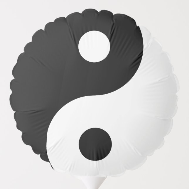 Yin Yang Symbol Spiritual Balloon (Back)