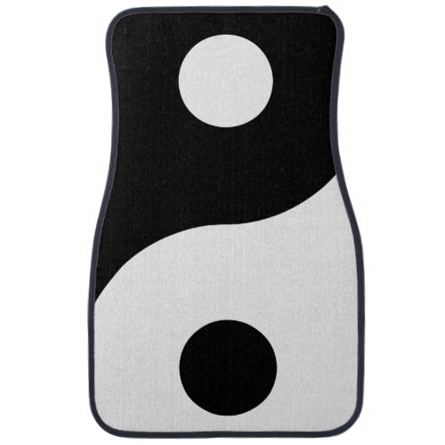 Yin Yang Symbol Spiritual Car Floor Mat