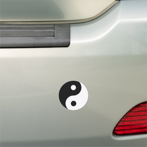 Yin Yang Symbol Spiritual Car Magnet