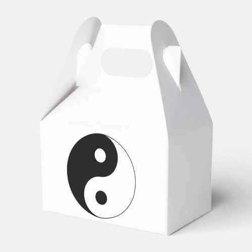 Yin Yang Symbol Spiritual Favor Boxes