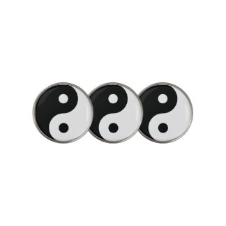 Yin Yang Symbol Spiritual Golf Ball Marker