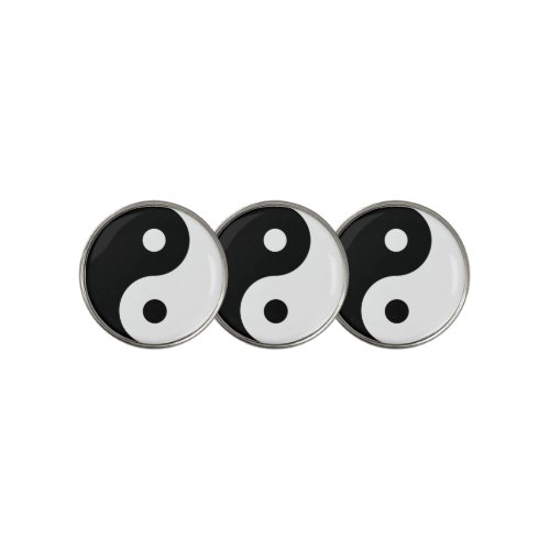 Yin Yang Symbol Spiritual Golf Ball Marker