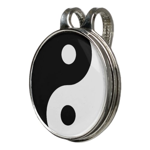 Yin Yang Symbol Spiritual Golf Hat Clip