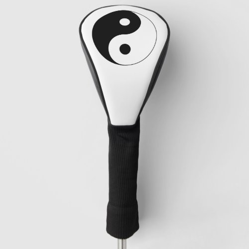 Yin Yang Symbol Spiritual Golf Head Cover