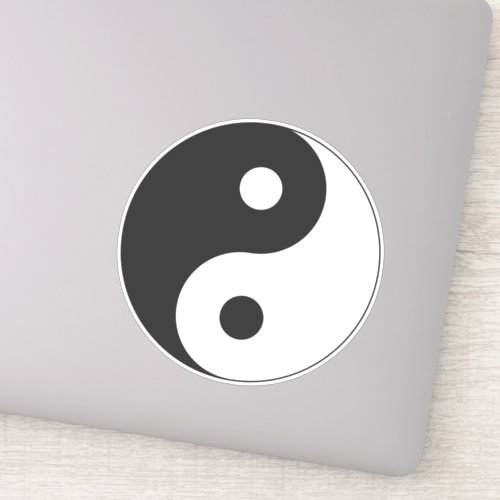 Yin Yang Symbol Spiritual Sticker