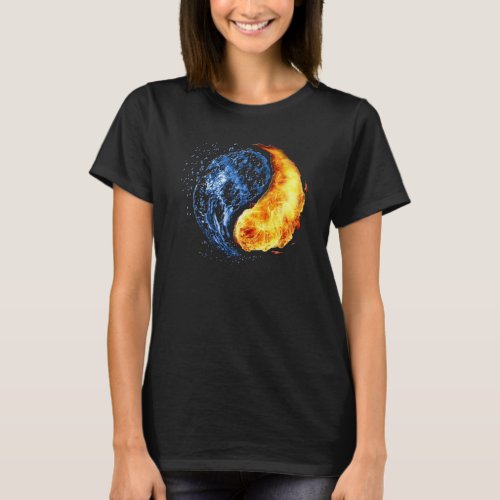 Yin Yang Symbol T_Shirt