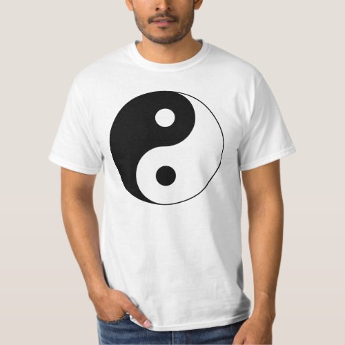 Yin  Yang Symbol T_Shirt