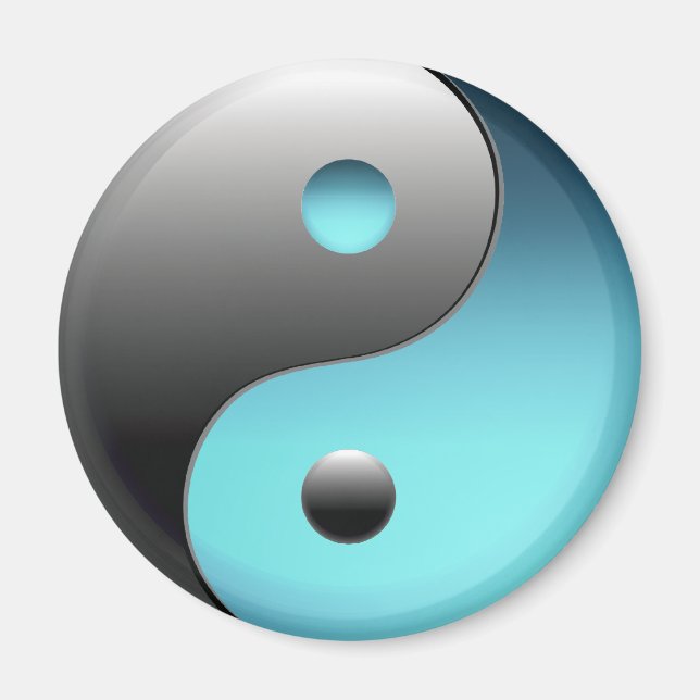 Yin Yang Symbol - Ying Yang Sign Magnet (Front)